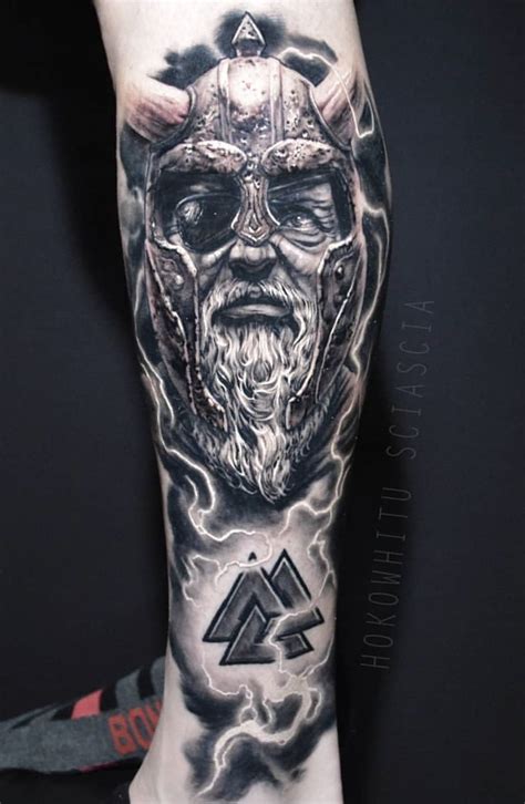 Ragnarok Viking Tattoo Sleeve