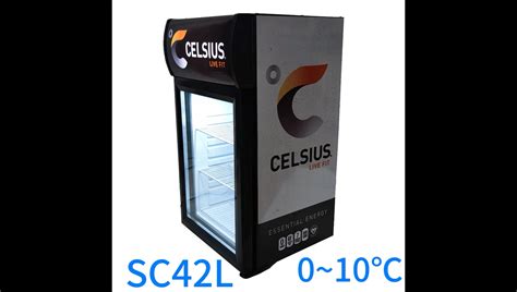 Mini Bar Fridge Glass Door Beverage Coolerenergy Drink Display