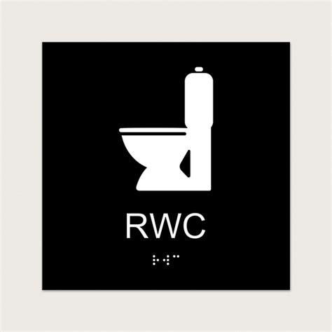 Taktilt Piktogram Med Text Rwc Stolsymbol Jcgt