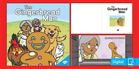 The Gingerbread Man Ebook Teacher Made Twinkl