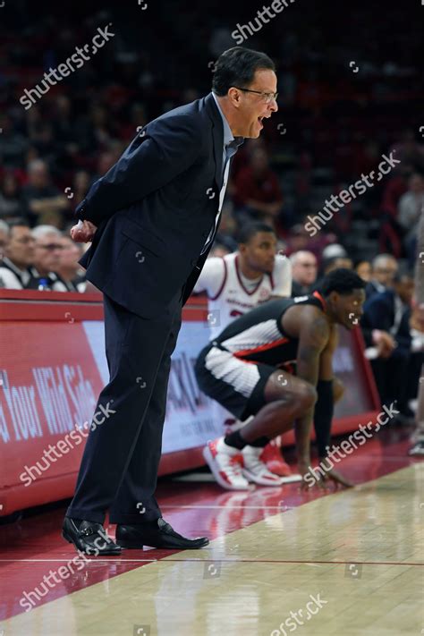 Georgia Coach Tom Crean On Sidelines Editorial Stock Photo Stock