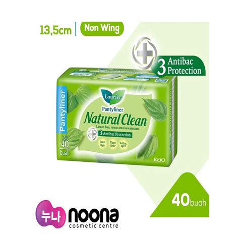 Jual PANTYLINER LAURIER NATURAL CLEAN DAUN SIRIH 3 ANTIBAC PROTECTION