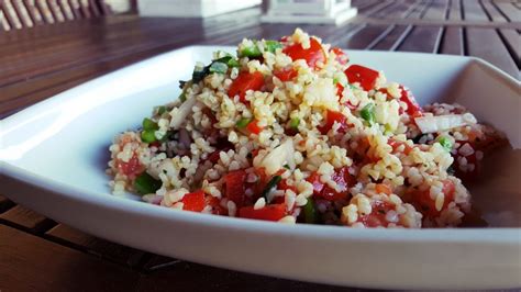 Tabulé o Tabbouleh Ensalada Árabe Libanesa de Bulgur El Ingeniero