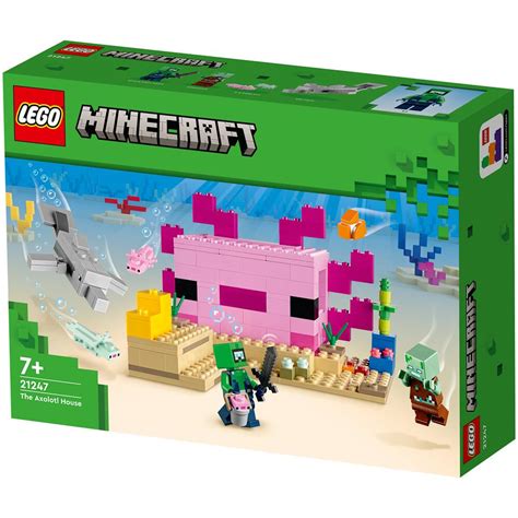 LEGO Minecraft The Axolotl House Building Set 21247