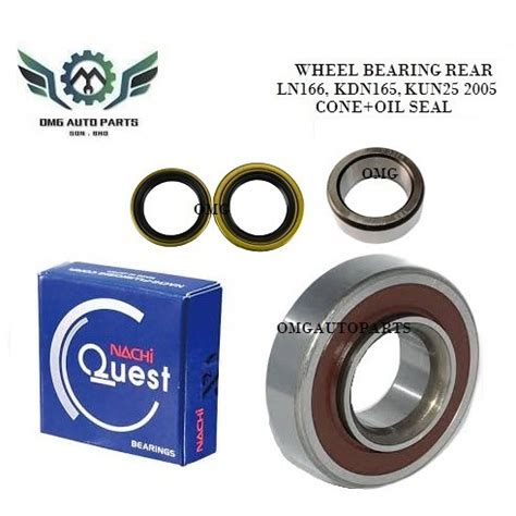 Nachihilux Ln Kdn Kun Rear Wheel Bearing Cone Oil