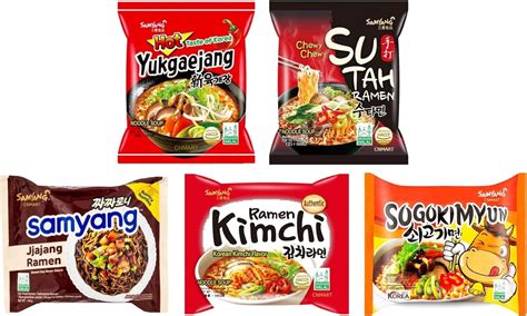 Samyang Korean Instant Noodle Soup Ramen Kimchi Sogokimyun Sweet Soy