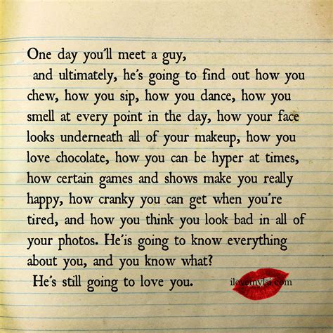 One Day You Will Meet A Guy Relationship Quotes Relationships And