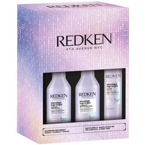 Redken Haarpflege Set Redken Springcoffret Blondage High Bright Shampoo 300 Ml Conditioner