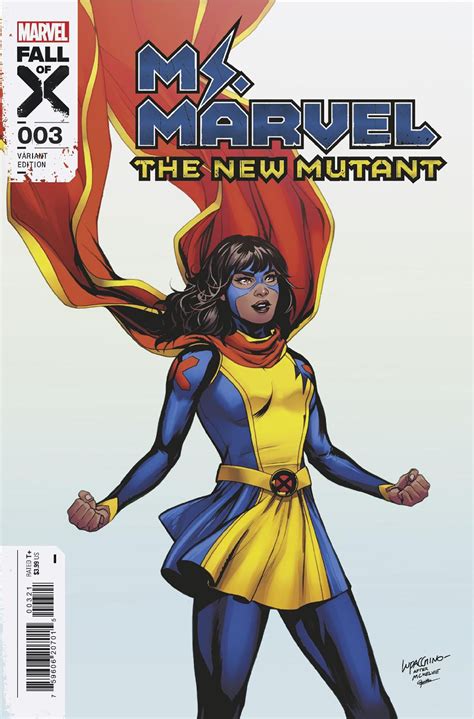 Buy Comics Ms Marvel The New Mutant Of Ema Lupacchino Homage