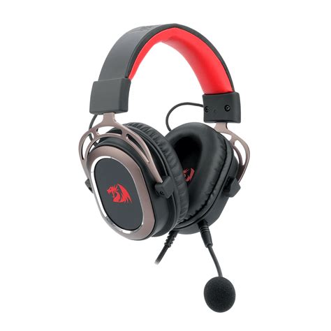 Redragon H710 Helios Wired Gaming Headset 7 1 Surround Sound Memory