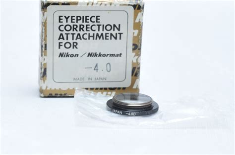 Nikon Eyepiece Correction Lens 4 0 D Diopter F F2 F3 Fm Fm2 Fa Fe Fe2