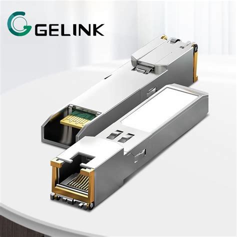 G Base T Sfp Ethernet Module Copper Rj M Fiber Optical