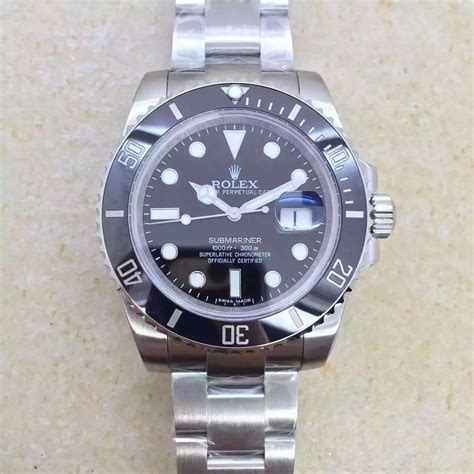 Noob Factory Published Replica Rolex Black Submariner Ln V S