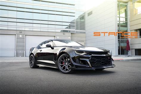 Chevy Camaro Ss Sf10 Brushed Dual Gunmetal Stance Wheels