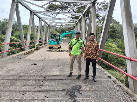 Perbaikan Jembatan D Ditargetkan Tuntas Desember