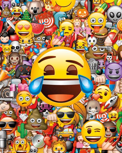 Poster Emoji Collage Wall Art Free Abposters