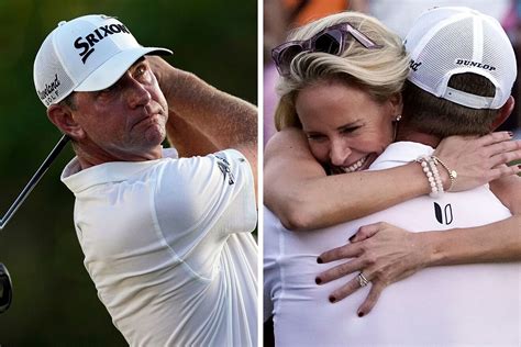 Lucas Glover Embraces Wife Krista After Back To Back Pga Tour Victories