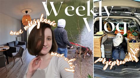 Weekly Vlog Przeprowadzka Nowe Mieszkanie Wracamy Do Gda Ska