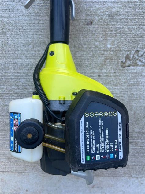 Ryobi Cc Cycle Full Crank Gas Power Head Untested Ebay