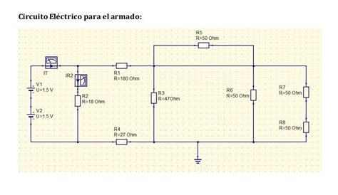 Circuito El Ctrico Para El Armado N It V U V V U V Ir M R