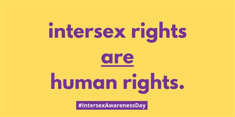 Intersex Awareness Day — Shoutout