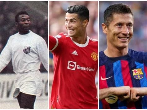 Pelé Cristiano Ronaldo artilheiros na história do futebol Esportes