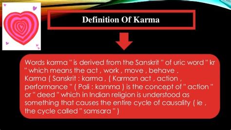 Karma in hinduism