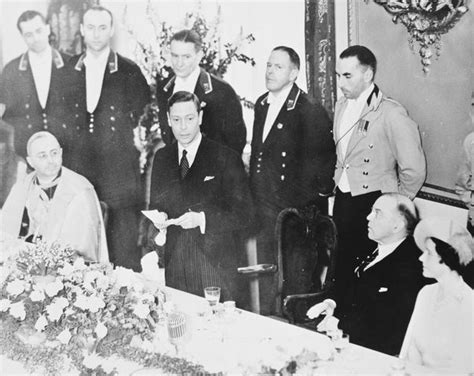 King George VI Speech at Luncheon, 1939