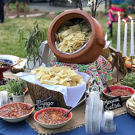 15 Unique And Delicious Wedding Food Bar Station Ideas Mexican