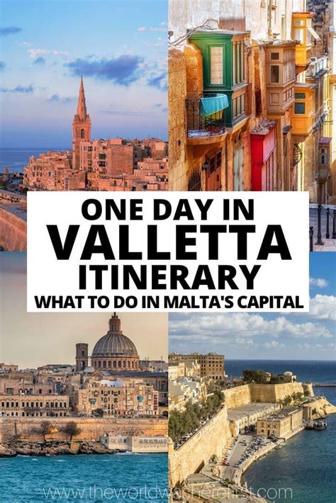 One Day In Valletta Itinerary What To Do In Malta S Capital Malta