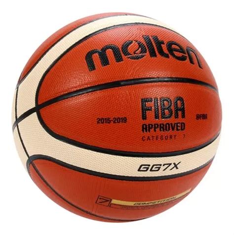 Pelota De Basquet Molten Gg X Oficial Fiba Cuero Basket N