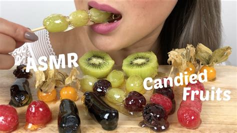 Candied Fruits Recipe Asmr Cracking Eating Sounds Ne Lets Eat Youtube