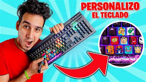 PINTO ESTE TECLADO TECLA POR TECLA CON MIS PERSONAJES FAVORITOS