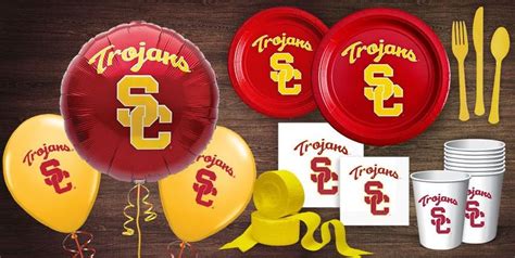 Usc Trojans Party Supplies Party City Party Usc Trojans Graduation