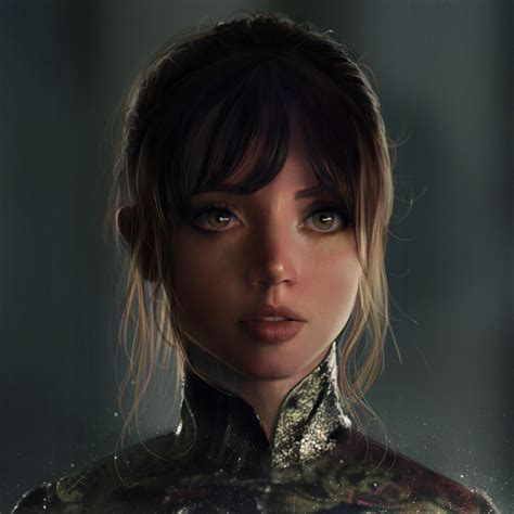 2932x2932 Blade Runner 2049 Ana De Armas Artwork Ipad Pro Retina