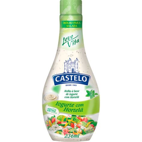 Molho Para Salada Iogurte Hortel Castelo Ml Cdi Barra