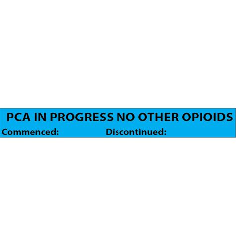 Pca In Progress No Other Opioids Mermed