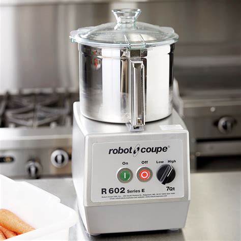 Robot Coupe R Combination Continuous Feed Food Processor With Qt