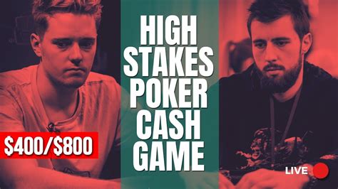 High Stakes Poker Cash Game $400/$800/$500/$1000 LLinusLLove ...