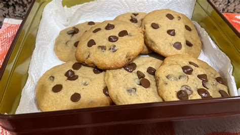 Galletas con Chips de Chocolate Cookies Receta Auténtica y