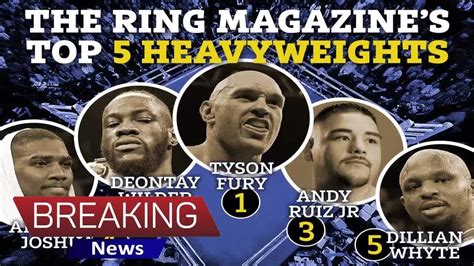 Tyson Fury ranked best heavyweight in world