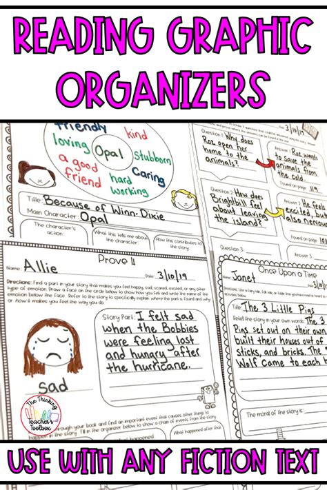 Graphic Organizers For Fables In 3rd Grade