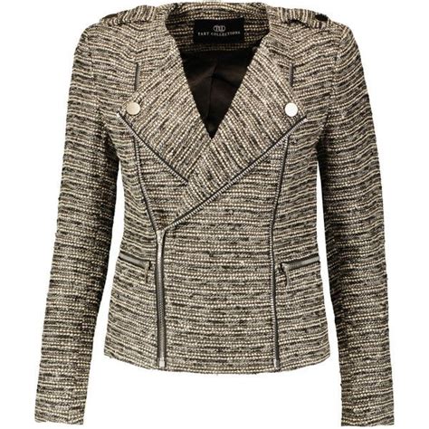 Tart Collections Amber Metallic Boucl Tweed Jacket Liked On