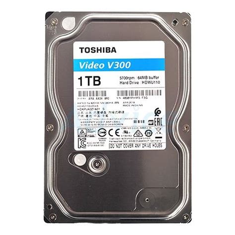 Harddisk Toshiba V Hdwu Tb Sata Rpm C B Mb