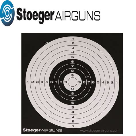 Paquet De Cibles Carton X Cm Stoeger Airguns Air Comprim