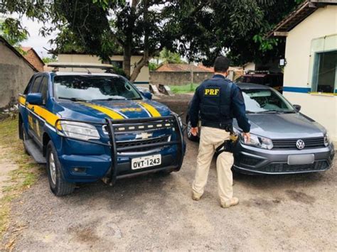 Prf Recupera Na Br 101 Carro Roubado Alerta Crime Brasil