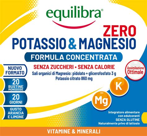 Equilibra Potassio Magnesio Zero Bustine