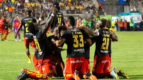 Video Aucas Venci De Visita A Barcelona Sc Y Hace Historia Con