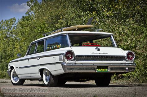 Feature 1963 Ford Galaxie Ford Galaxie Station Wagon Cars Classic