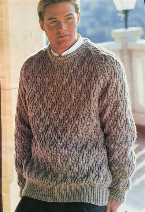 Knitting Patterns Men His Favourite Knits Patons By Elanknits